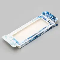 Подарочная коробка под плитку шоколада с окном «Зимняя вьюга», 17.1×8×1.4 см