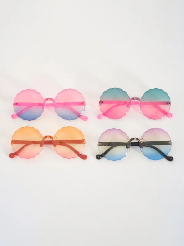 Карнавальные очки "Волна" градиент, цвета МИКС