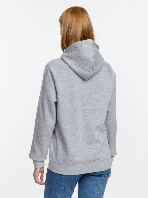 Толстовка унисекс Stellar, серый меланж, размер XS Толстовка унисекс Stellar, серый меланж, размер XS