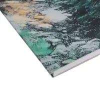 Альбом д/рис и х/раб А4 10л "Паровоз в горах", 220г/м²,отрыв,ж/подл,мел бум,мат лам+тисн