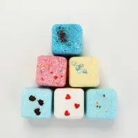 Бомбочки для ванны с добавками &laquo;Сказочно внутри&raquo;, набор 6 шт.&times;70 г, Чистое счастье