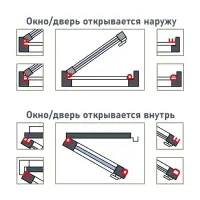 Уплотнитель резиновый ТУНДРА krep, профиль Е, размер 4&times;9 мм, коричневый, в упаковке 10 м