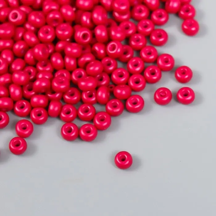 Бисер стекло 6/0  Бисер стекло 6/0 "Рубиновое вино" 15 гр