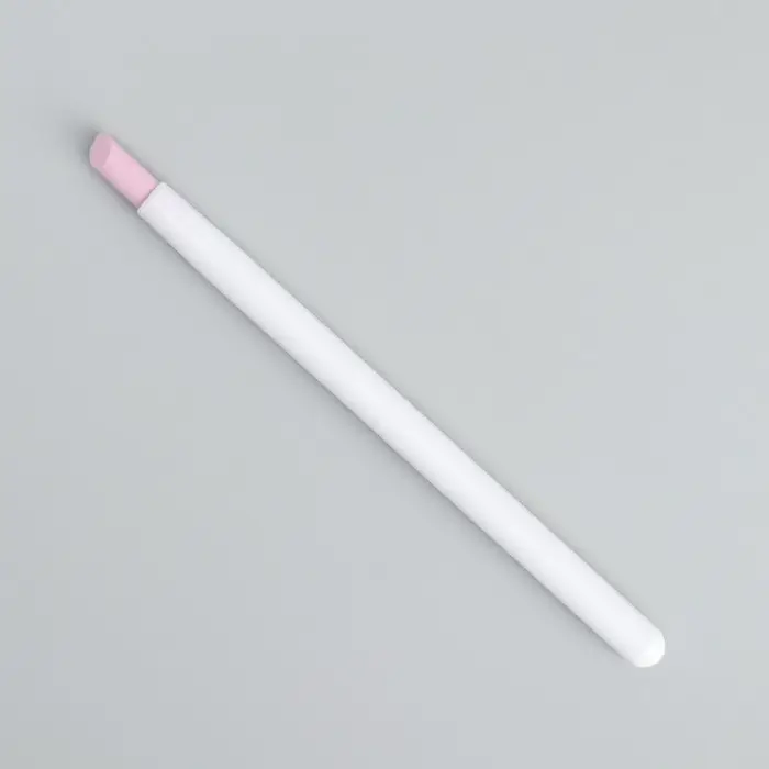 Пушер керамический, 13 см, белый, розовый