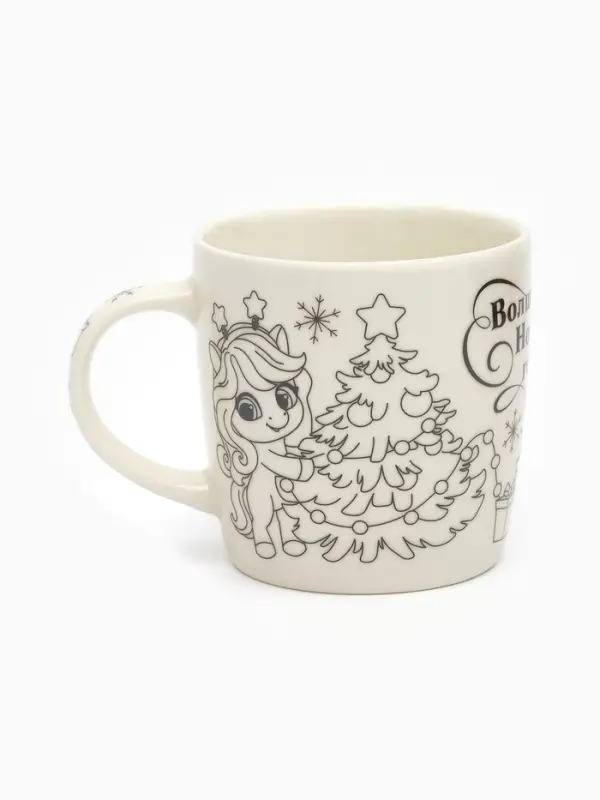 Роспись кружки красками «Лошадка в шапочке», 300 мл Роспись кружки красками «Лошадка в шапочке», 300 мл