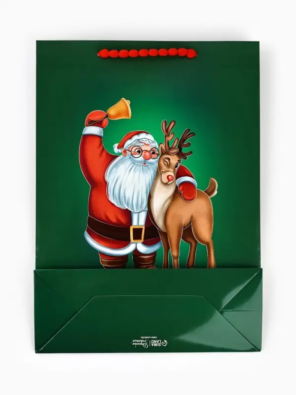 Пакет подарочный «Новогодний», с очками, 31 × 11 × 40 см Пакет подарочный «Новогодний», с очками, 31 × 11 × 40 см