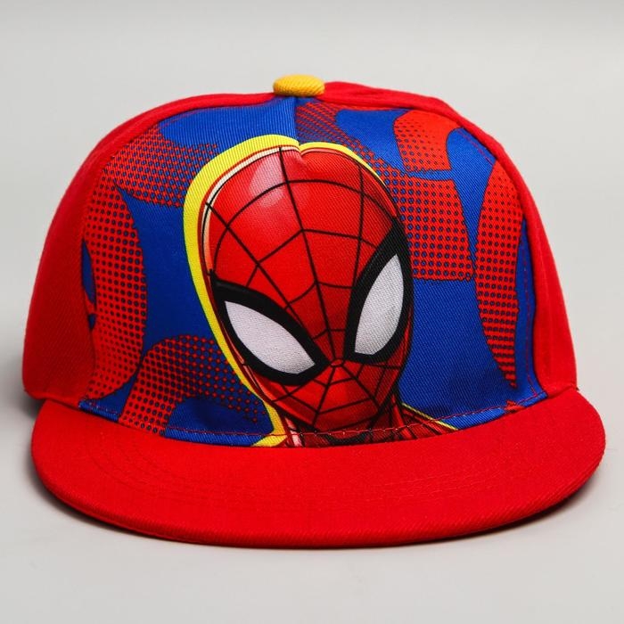 Кепка детская, размер 52-56, Человек-паук