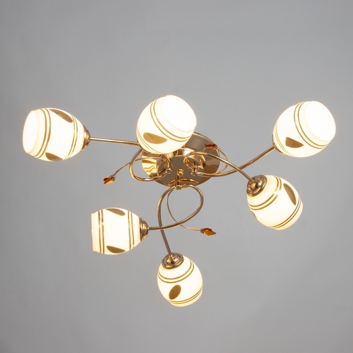 Люстра Люстра "Аннета" 6х40Вт Е27 Золото МОДЕЛЬ: 2800087