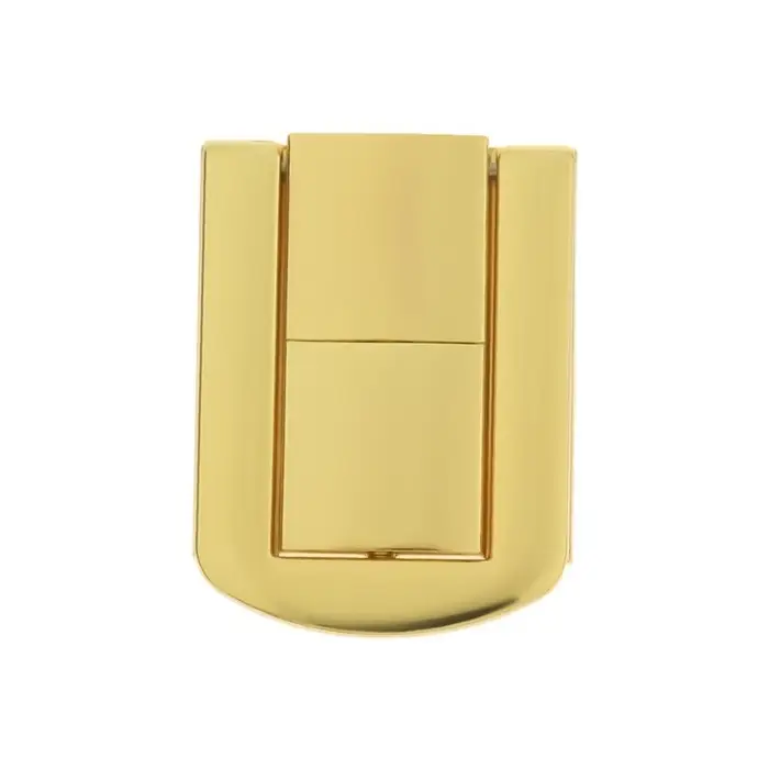 Замок-защелка на ящик ZM01, 4.3&times;3.2 см, цвет золото, 4 шт. TMP