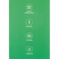 Портативная колонка Luazon LZZ-60, 5 Вт, 500 мАч, подсветка, micro SD, хаки
