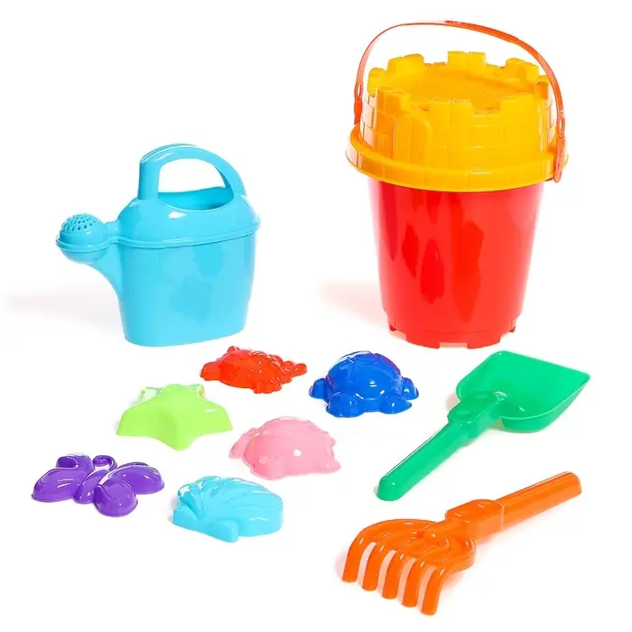 Набор игрушек для песочницы &laquo;Крепость&raquo;, 11 предметов, МИКС