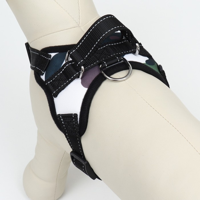 Шлейка К7 мягкая светоотражающая, размер XS, ОГ 34-44 см, вес 2,5-5 кг, хаки Шлейка К7 мягкая светоотражающая, размер XS, ОГ 34-44 см, вес 2,5-5 кг, хаки