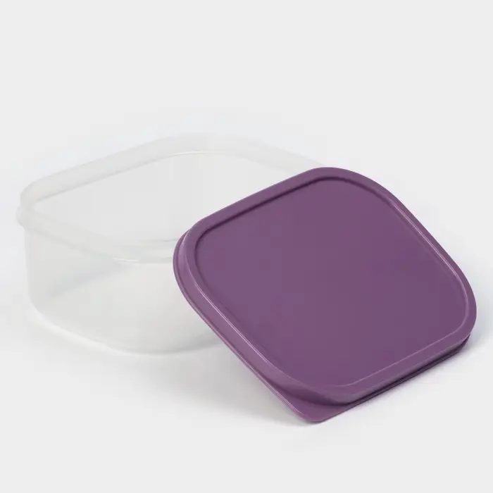 Контейнер пищевой Доляна, 500 мл, цвет фиолетовый Контейнер пищевой Доляна, 500 мл, цвет фиолетовый