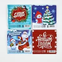 Блокнот 10х10, 16 листов МИКС "Дедушка Мороз" Блокнот 10х10, 16 листов МИКС "Дедушка Мороз"