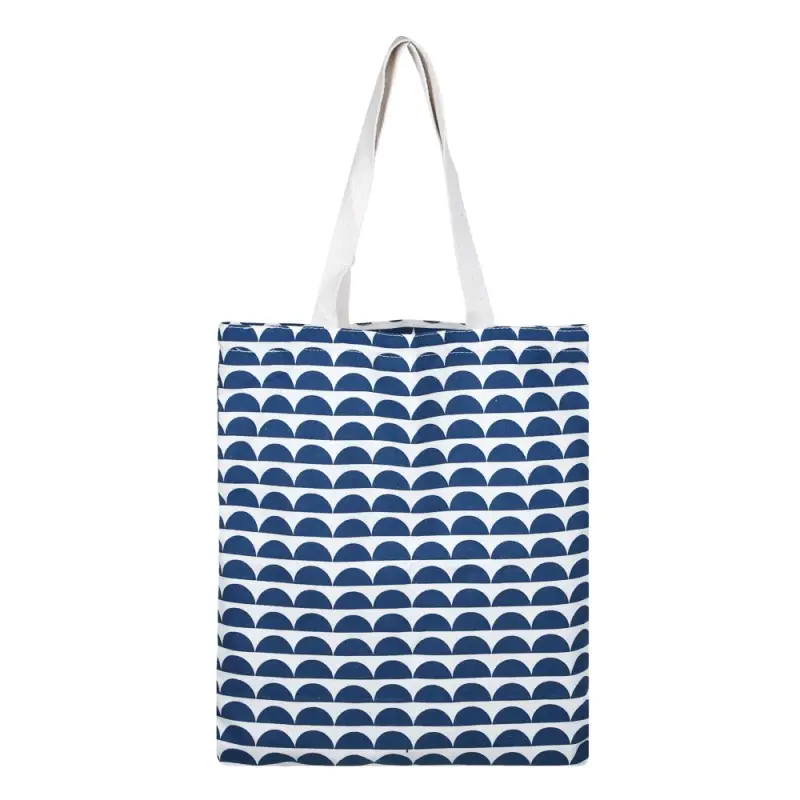 VETTA Сумка-шоппер хозяйственная, 37х41см, до 7кг, 4 дизайна, синий цвет