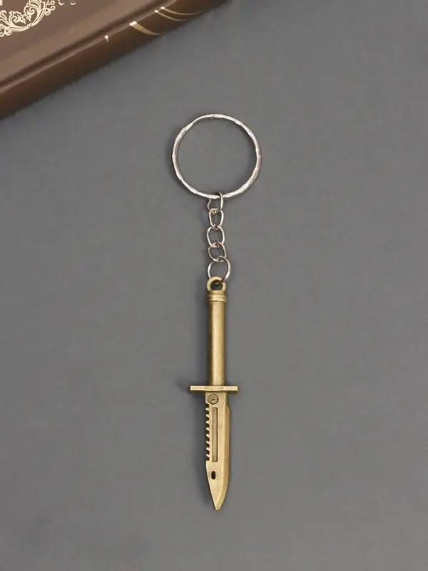 Брелок металл Брелок металл "Штык" 6х1,2 см