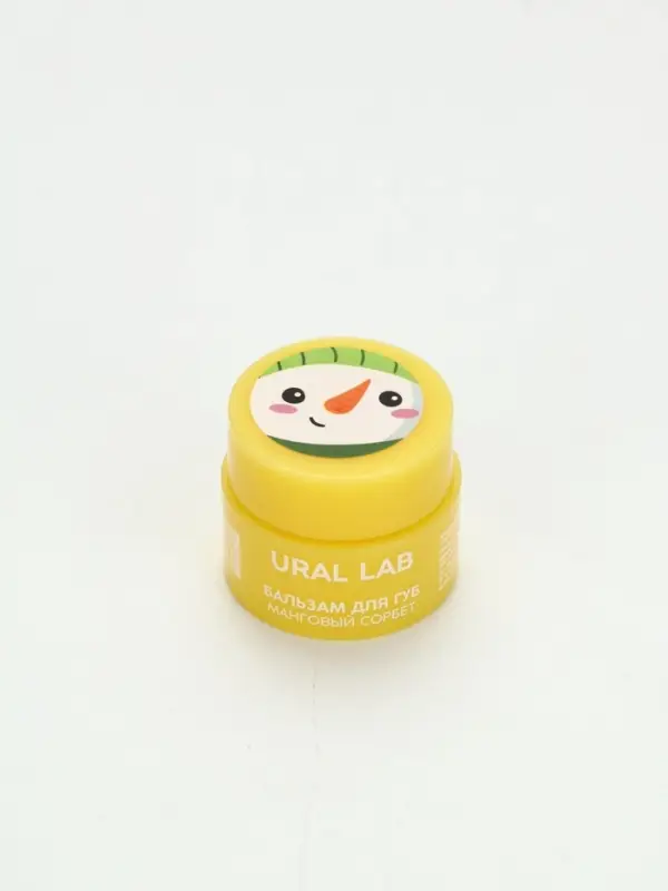 URAL LAB, бальзам для губ, 3 г, манговый сорбет URAL LAB, бальзам для губ, 3 г, манговый сорбет