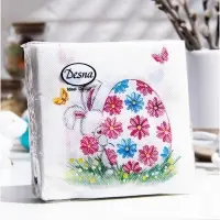 Салфетки бумажные &laquo;Пасхальный подарок&raquo;, 1 слой, 24&times;24 см, 40 шт