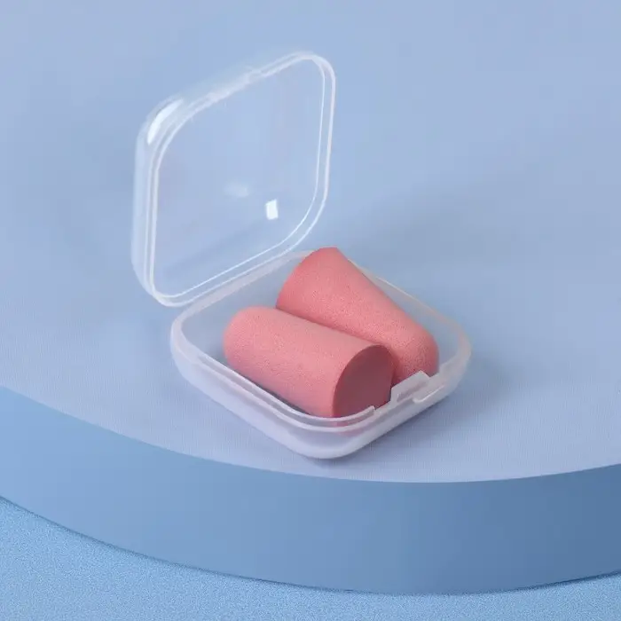 Беруши, фасовка 10 пар, в пластиковом футляре, цвет МИКС Беруши, фасовка 10 пар, в пластиковом футляре, цвет МИКС