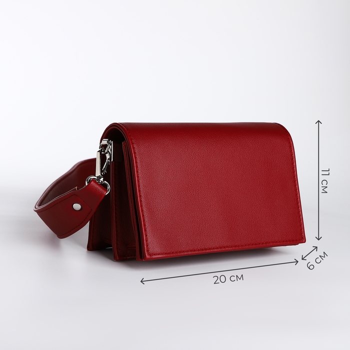 Сумка женская TEXTURA, мессенджер, маленький размер, цвет бордовый Сумка женская TEXTURA, мессенджер, маленький размер, цвет бордовый