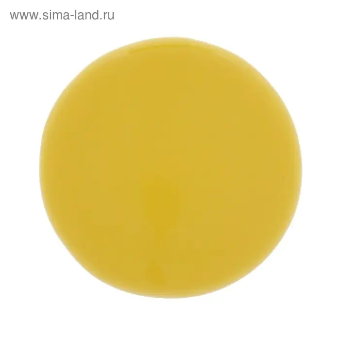 Ручка-кнопка Ceramics 002, керамическая, желтая Ручка-кнопка Ceramics 002, керамическая, желтая