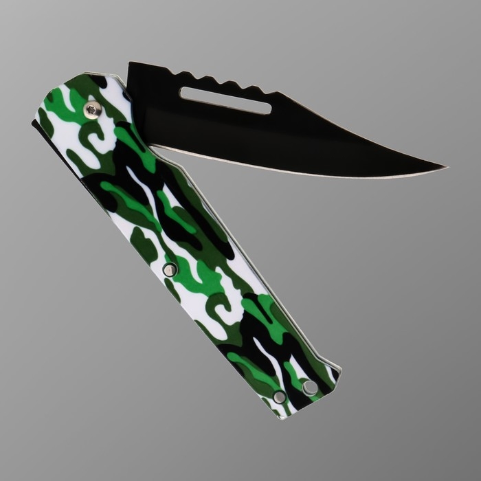 Нож складной Нож складной "Снайпер" 18,7см, клинок 82мм/2мм, камуфляж