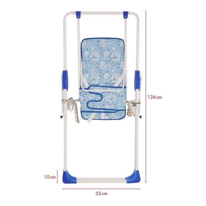 Качели детские напольные «Малыш. Фея», цвет синий Качели детские напольные «Малыш. Фея», цвет синий