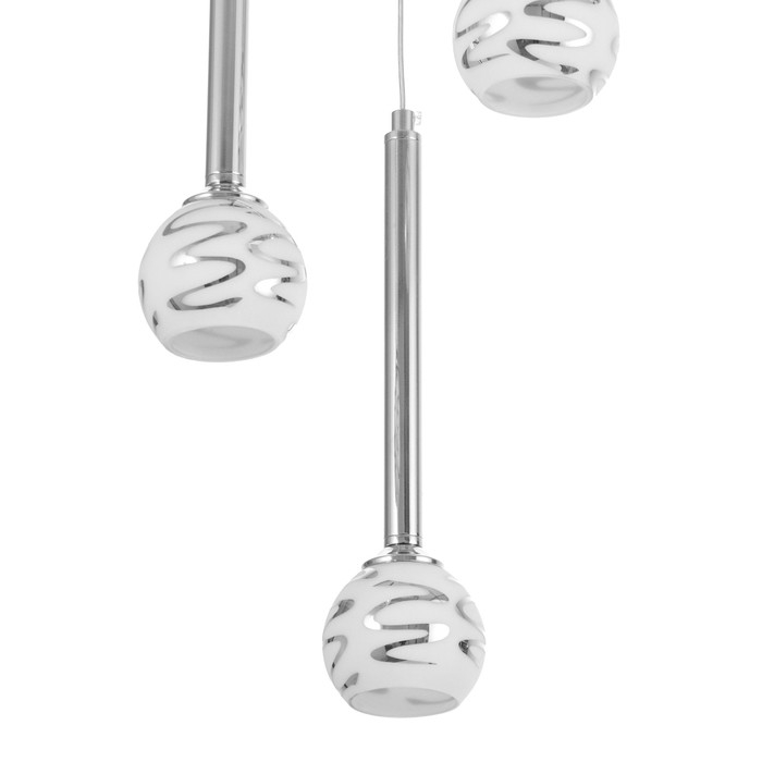 Светильник Светильник "Жаннетт" 3х3Вт G4 Хром 30х30х180см