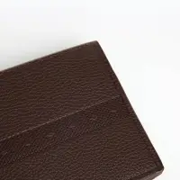 Портмоне мужское &laquo;Исам&raquo;, без застёжки, отдел для карт, монет, коричневое