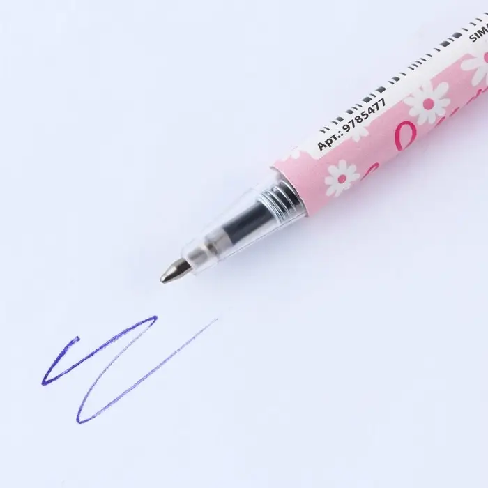 Ручка шариковая, синяя паста, 0.5 мм, автоматическая мини «С 8 марта!» Ручка шариковая, синяя паста, 0.5 мм, автоматическая мини «С 8 марта!»