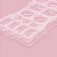 Форма для конфет и шоколада &laquo;Ассорти&raquo;, пластик, 14 ячеек, 20&times;12&times;2.5 см, прозрачная