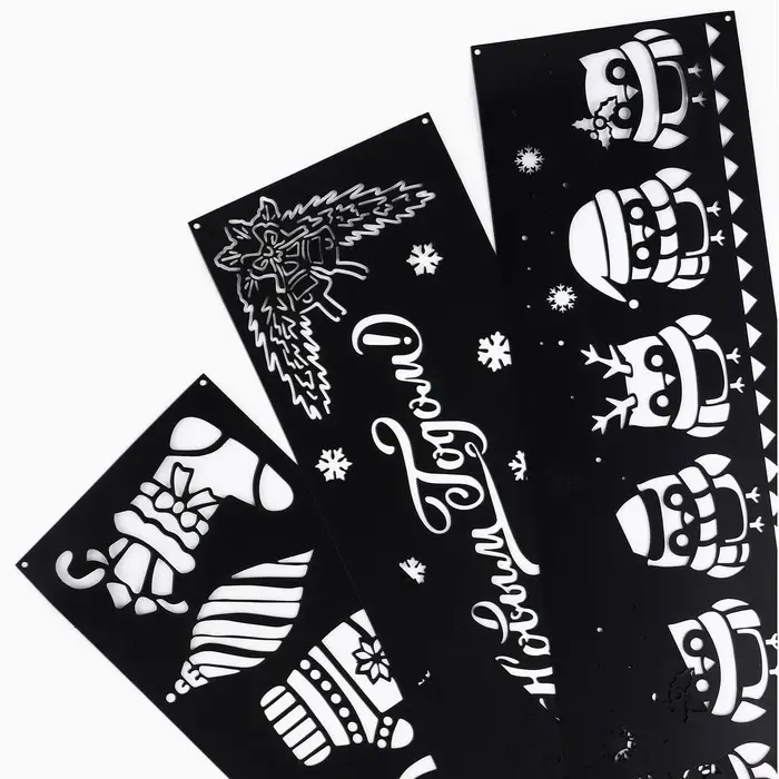 Набор трафаретов для выпечки «Новогоднее настроение», 32×10 см Набор трафаретов для выпечки «Новогоднее настроение», 32×10 см