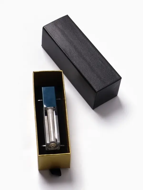 Коробочка подарочная под набор &laquo;Помада&raquo;, 4&times;12&times;4 см, чёрная