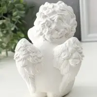 Статуэтка "Ангелочек сидячий"малый, 18х14х13 см