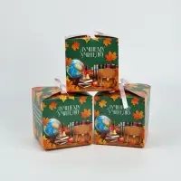 Коробки подарочные самосборные &laquo;Учителю&raquo;, набор 3 шт., 12&times;12&times;12 см