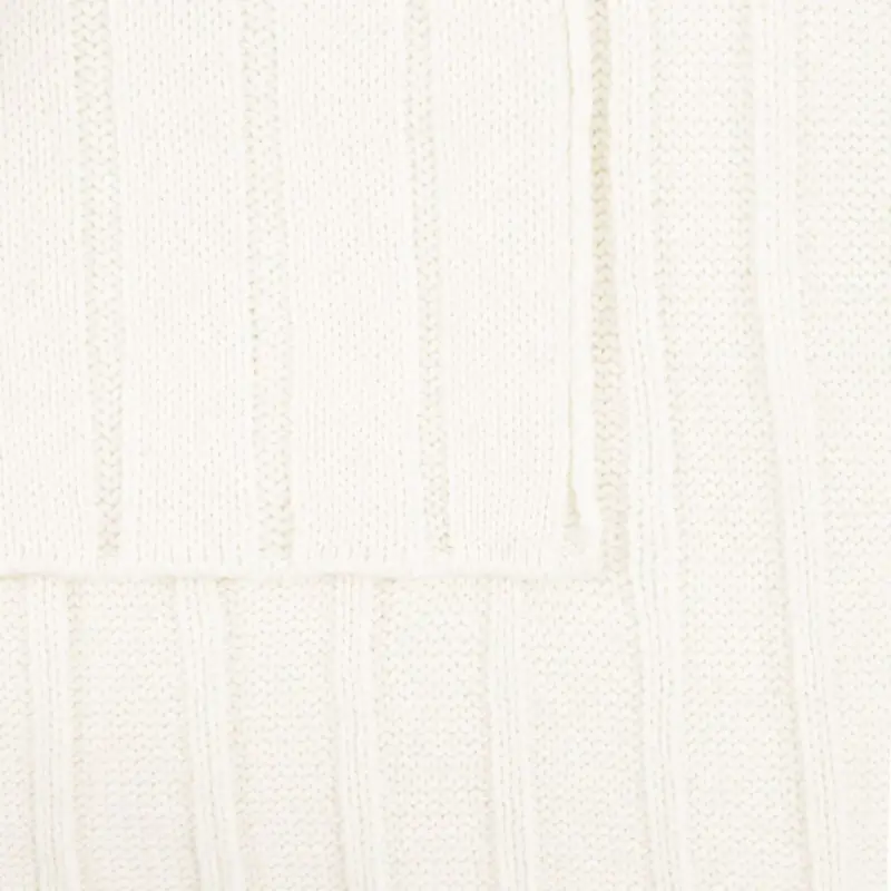 Плед Tressa, белый (молочный) Плед Tressa, белый (молочный)