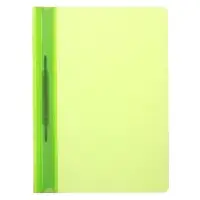 Набор папок-скоросшивателей А4, Calligrata Neon, 160 мкм, 8 штук, МИКС, прозрачный верх