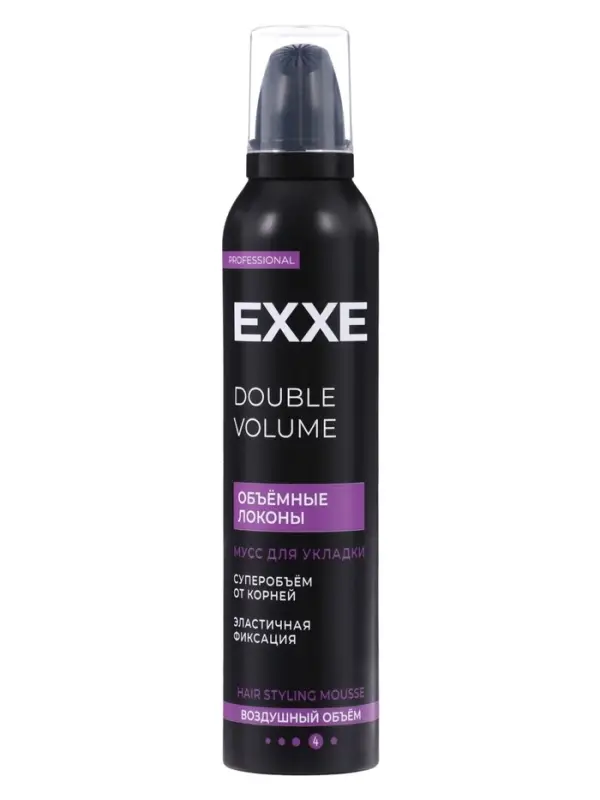 Мусс для укладки волос EXXE &laquo;Объёмные локоны&raquo;, 250 мл