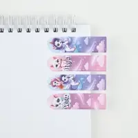 Стикеры-закладки с липким слоем 4 шт, 20 л  "Самая чудесная!" Стикеры-закладки с липким слоем 4 шт, 20 л  "Самая чудесная!"