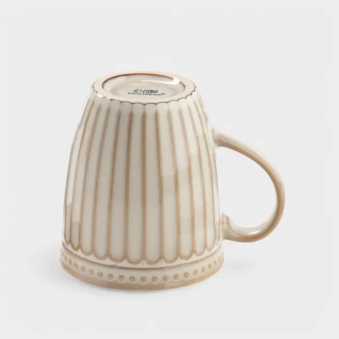 Набор кружек Доляна &laquo;Винтаж&raquo;, 350 мл, набор 2 шт., керамика, бежевые