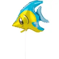 Воздушный шар фольгированный 13" &laquo;Рыба тропическая&raquo;, набор 5 шт.