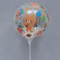 Воздушный шар полимерный светящийся 24" для девочки, набор 3 штуки