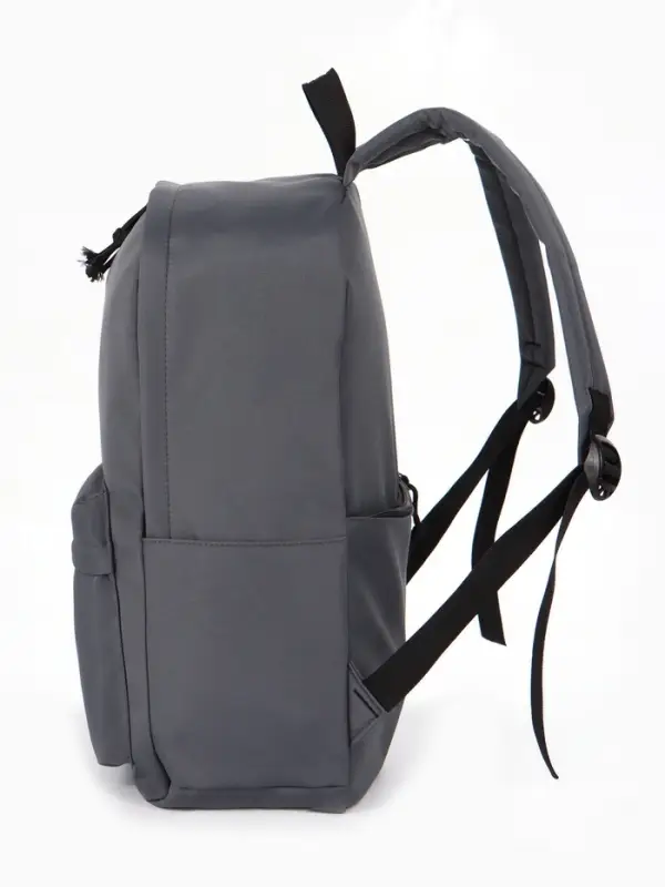 Рюкзак школьный, 1 отделение, 4 кармана, 30&times;12&times;40 см, серый