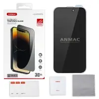Защитное стекло iPh 16 (6.1) ANMAC 3D Privacy с сеточкой Арт.1137493