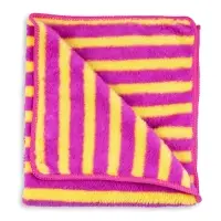 06 Салфетка микрофибра 2-х цветная салфетка высокой плотности AVS MF-6104 (35х40см)(1шт)