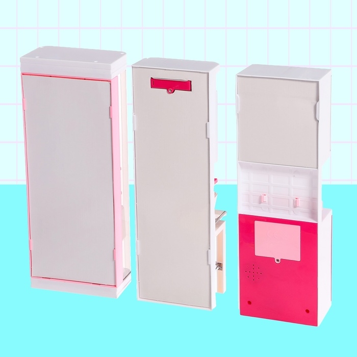 Набор мебели для кукол «Ванная комната», санузел, раковина, постирочная Набор мебели для кукол «Ванная комната», санузел, раковина, постирочная