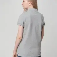 Рубашка поло женская Virma lady, серый меланж, размер XXL