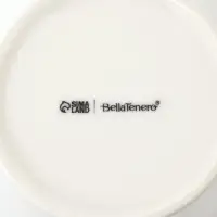 Набор для специй BellaTenero, 5 предметов: солонка 50 мл, перечница 50 мл, сахарница 200 мл с ложкой, на подставке, фарфор, белый