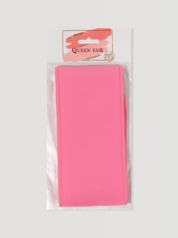 Гелевая SPA-маска для шеи, многоразовая, на липучке, 46&times;10 см, розовая