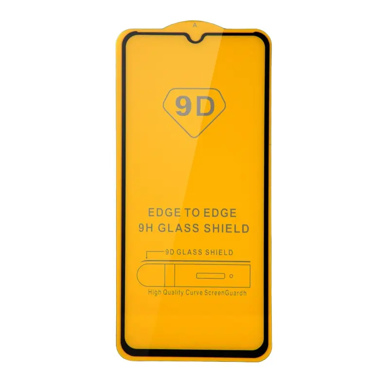 Защитное стекло для Xiaomi A1+ с рамкой 9H Full Glue без упаковки (25 шт./уп.)